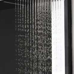 Milan Shower Package With Valve + Flat Dual Fixed Shower Head (Waterfall / Rainfall) -Shower Essence milscvpk3 d1