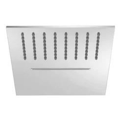 Milan Shower Package With Valve + Flat Dual Fixed Shower Head (Waterfall / Rainfall) -Shower Essence milscvpk3 d3