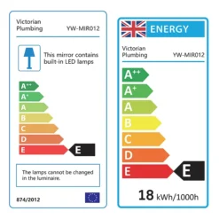 Toreno 800 X 600mm LED Illuminated Bluetooth Mirror Inc. Touch Sensor + Anti-Fog -Shower Essence mir012 d2