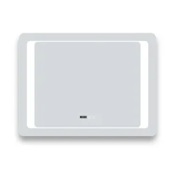 Toreno 800x600mm LED Illuminated Bathroom Mirror Inc. Anti-Fog & Touch Sensor -Shower Essence mir019 d1n