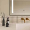 Toreno 800x600mm LED Illuminated Bathroom Mirror Inc. Anti-Fog & Touch Sensor -Shower Essence mir019 d5n