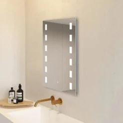 Toreno 500x700mm LED Illuminated Mirror Incl. Touch Sensor -Shower Essence mir041 d4n