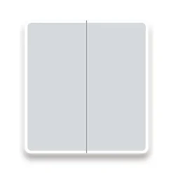 Toreno 700 X 650mm LED Illuminated 2-Door Mirror Cabinet With Motion Sensor, Shaving Socket & Anti-Fog -Shower Essence mir401 d1