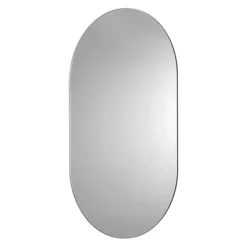 Croydex Harrop Hang N Lock Rounded Rectangle Mirror 650 X 400mm