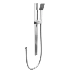 Milan Bar Shower Package W. Flat Minimalist Slider Handset Kit -Shower Essence mmbsft1d3