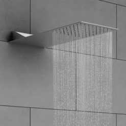 Milan Modern Shower Package (Fixed Head, Riser Rail Kit + Bath Spout) -Shower Essence mmsppk n d1
