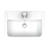 Pro 600 Modern Short Projection Basin & Pedestal (550mm Wide - 1 Tap Hole) -Shower Essence mspb d4