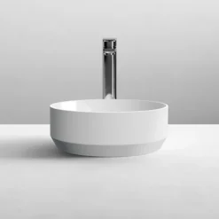Hudson Reed Round 350mm Countertop Vessel Basin -Shower Essence nbv162d1