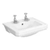 Carlton 560 X 450 2TH Semi Recessed Basin