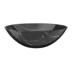 Nero Margiua 430mm Round Marble Basin 0TH