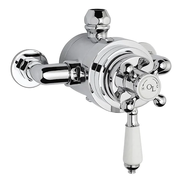Old London - Chrome Traditional Dual Exposed Valve 3 Old London - Chrome Traditional Dual Exposed Valve