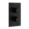 Crosswater MPRO Thermostatic Bath Shower Valve - Matt Black -Shower Essence pro1500rm l