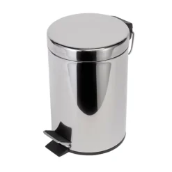 Croydex 3 Litre Stainless Steel Pedal Bin -Shower Essence qa107205ai1