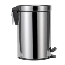 Croydex 3 Litre Stainless Steel Pedal Bin -Shower Essence qa107205ai3