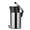 Croydex 3 Litre Stainless Steel Pedal Bin 2 Croydex 3 Litre Stainless Steel Pedal Bin -Shower Essence qa107205ai4