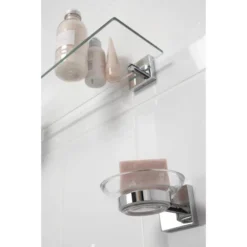Croydex Chester Flexi-Fix Soap Dish & Holder