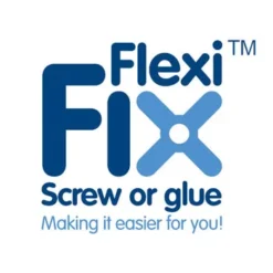 Croydex - Worcester Flexi-Fix Glass Shelf -Shower Essence qm461441d 1