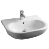 RAK Tonique 52cm Semi-Recessed Basin - 1 Tap Hole
