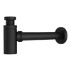Venice Matt Black 1000mm Framed Washstand And Basin Inc. Tap + Bottle Trap -Shower Essence rdbotblkl