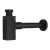 Rondo Double Wall Hung Basin Package With Matt Black Square Taps + Bottle Traps 2 Rondo Double Wall Hung Basin Package With Matt Black Square Taps + Bottle Traps -Shower Essence rdmbpkd4