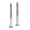 Burlington Riviera Art Deco Chrome Standpipes For Freestanding Bath Taps -Shower Essence riv15chr l