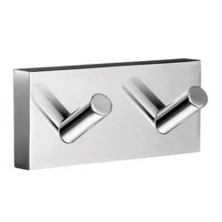 Smedbo House - Polished Chrome Double Towel Hook