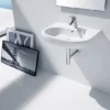 Roca Meridian-N Wall-hung 1TH Basin -Shower Essence rocameridiannwallhung1thbasind1