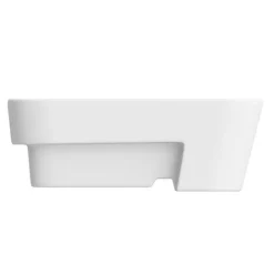 Salou Semi Recessed Basin 0TH - 480 X 375mm -Shower Essence salousemirecessedbasinnd2