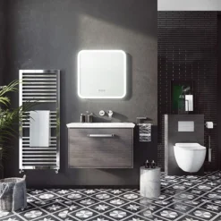 Crosswater Svelte 600 X 600mm Illuminated Mirror 10 Crosswater Svelte 600 X 600mm Illuminated Mirror -Shower Essence se6060 d1