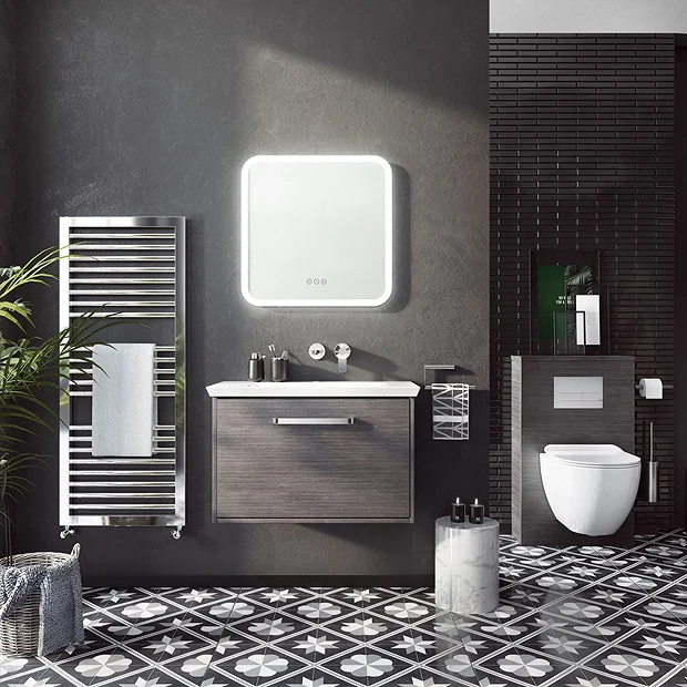 Crosswater Svelte 600 X 600mm Illuminated Mirror 5 Crosswater Svelte 600 X 600mm Illuminated Mirror - Image 3