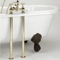 Bristan - Bath Pipe Shrouds - Gold