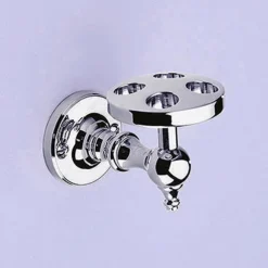 Silverdale Luxury Berkeley Toothbrush Holder - Polished Chrome