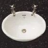 Silverdale Victorian Inset Basin (510mm Wide - 0 Tap Hole) -Shower Essence silverdalevictorianinsetbasin510mmwide0tapholel