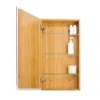 700mm Slimline Mirror Cabinet Bamboo -Shower Essence smcbb d2