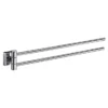 Smedbo House - Polished Chrome Swing Arm Towel Rail -Shower Essence smedbohousepolishedchromeswingarmtowelrailrk326l