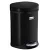 Smedbo Outline Lite 6 Litre Pedal Bin - Black -Shower Essence smedbooutlinelite6litrepedalbinblackl