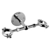 Traditional Chrome Stand Pipe Support Bracket -Shower Essence spsbchrd1