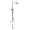 Crosswater - Atoll Square Multifunction Thermostatic Shower Valve And Kit -Shower Essence sq600wc l