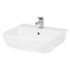 Hudson Reed Fossil 520mm Semi Recessed Basin -Shower Essence srb003 l