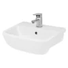 Hudson Reed Aria 420mm Semi Recessed Basin -Shower Essence srb004 l