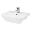 Hudson Reed Lynx 500mm Semi Recessed Basin -Shower Essence srb005 l