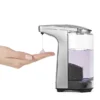 Simplehuman Liquid Sensor Pump Soap Dispenser - Brushed Nickel -Shower Essence st1023 d1