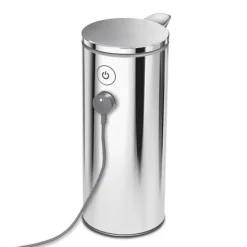 Simplehuman Rechargeable Liquid Sensor Pump Soap Dispenser - Polished Steel -Shower Essence st1044 d2