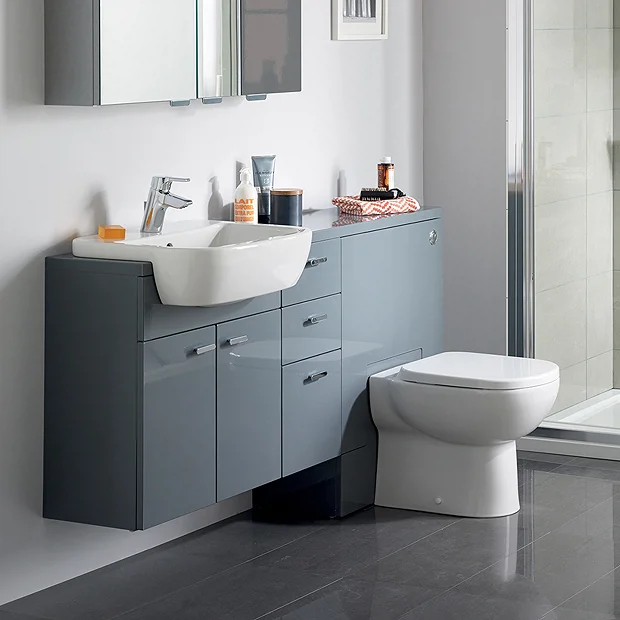 Ideal Standard Tempo 55cm 1TH Semi-Countertop Washbasin 3 Ideal Standard Tempo 55cm 1TH Semi-Countertop Washbasin