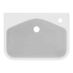 Ideal Standard I.Life S 500mm 1TH Semi-Recessed Basin -Shower Essence t519501 d1