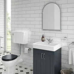 Chatsworth Traditional 673 X 490mm Arched Mirror - Chrome -Shower Essence tmc01 d1