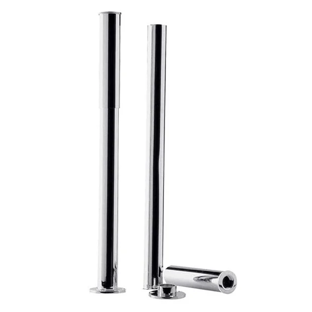 Traditional Chrome Adjustable Shrouds For Roll Top Baths 3 Traditional Chrome Adjustable Shrouds For Roll Top Baths