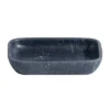 Trafalgar Anthracite Marble Effect Polyresin Soap Dish -Shower Essence trasd l