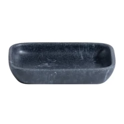 Trafalgar Anthracite Marble Effect Polyresin Soap Dish