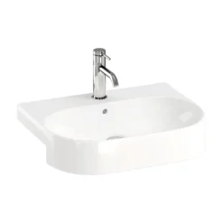 Britton Bathrooms Trim 500mm 1TH Semi-Recessed Basin 6 Britton Bathrooms Trim 500mm 1TH Semi-Recessed Basin -Shower Essence trim.006 l